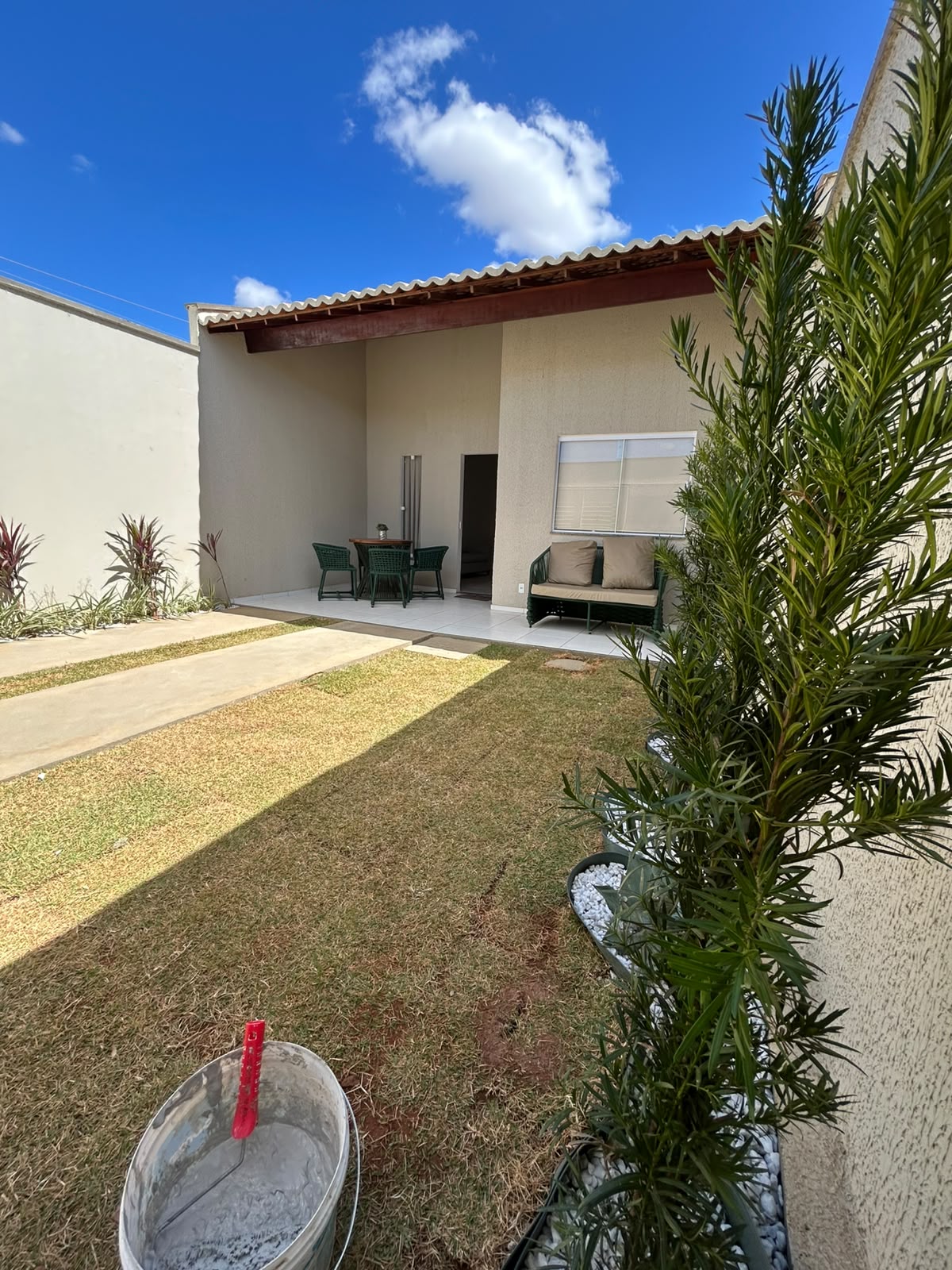Quintal com área externa — Campo Alegre