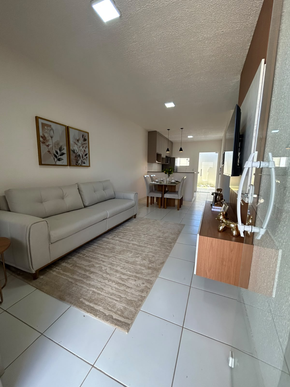 Sala e cozinha integradas — Campo Alegre